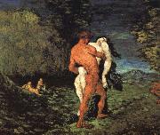 Paul Cezanne hostage USA oil painting artist